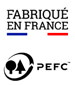 Logo Fabriqué en France et label PEFC